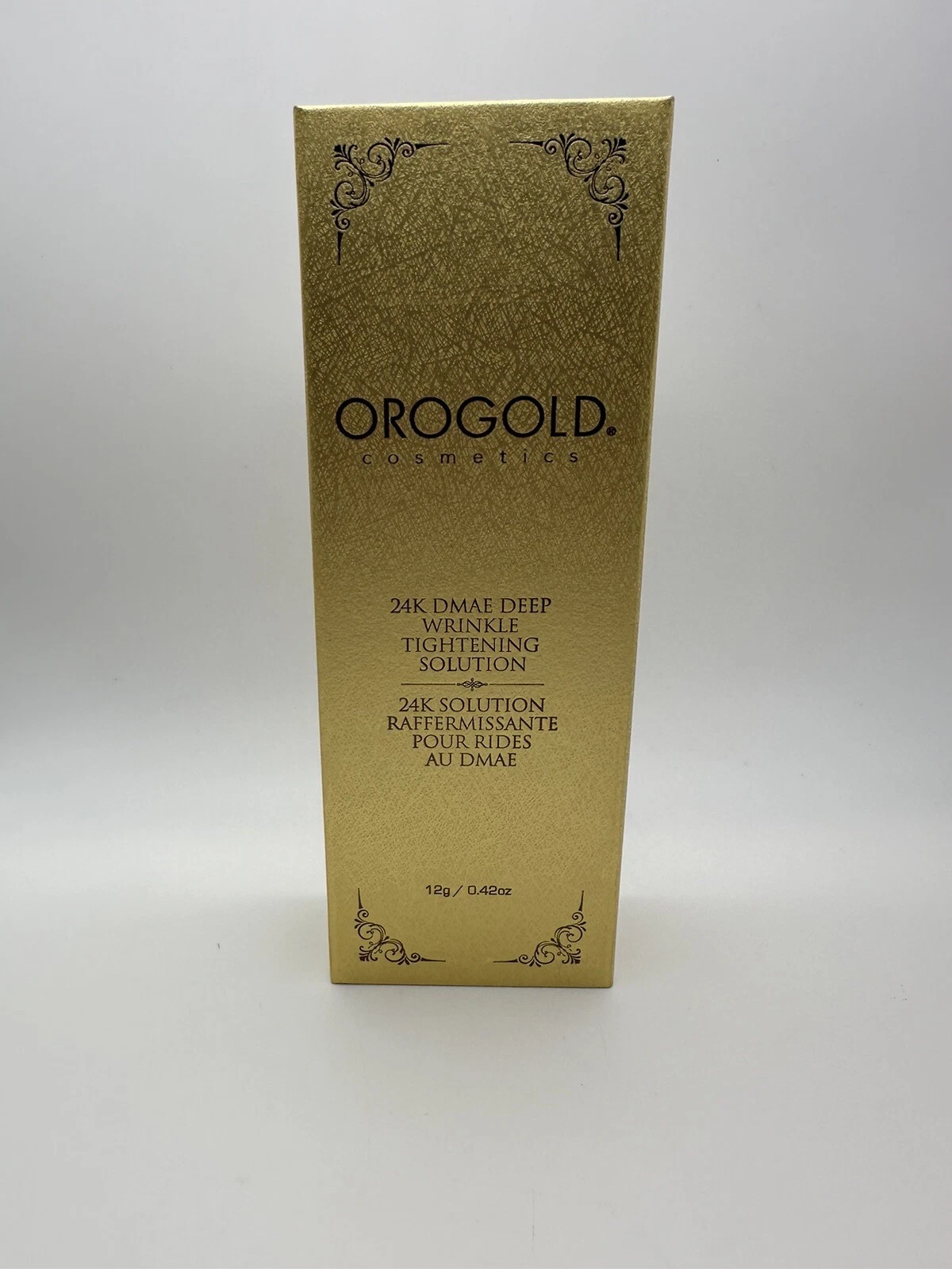 OROGOLD 24K DMAE Deep Wrinkle Tighteing Solution 12g/0.42oz NEW, view 2