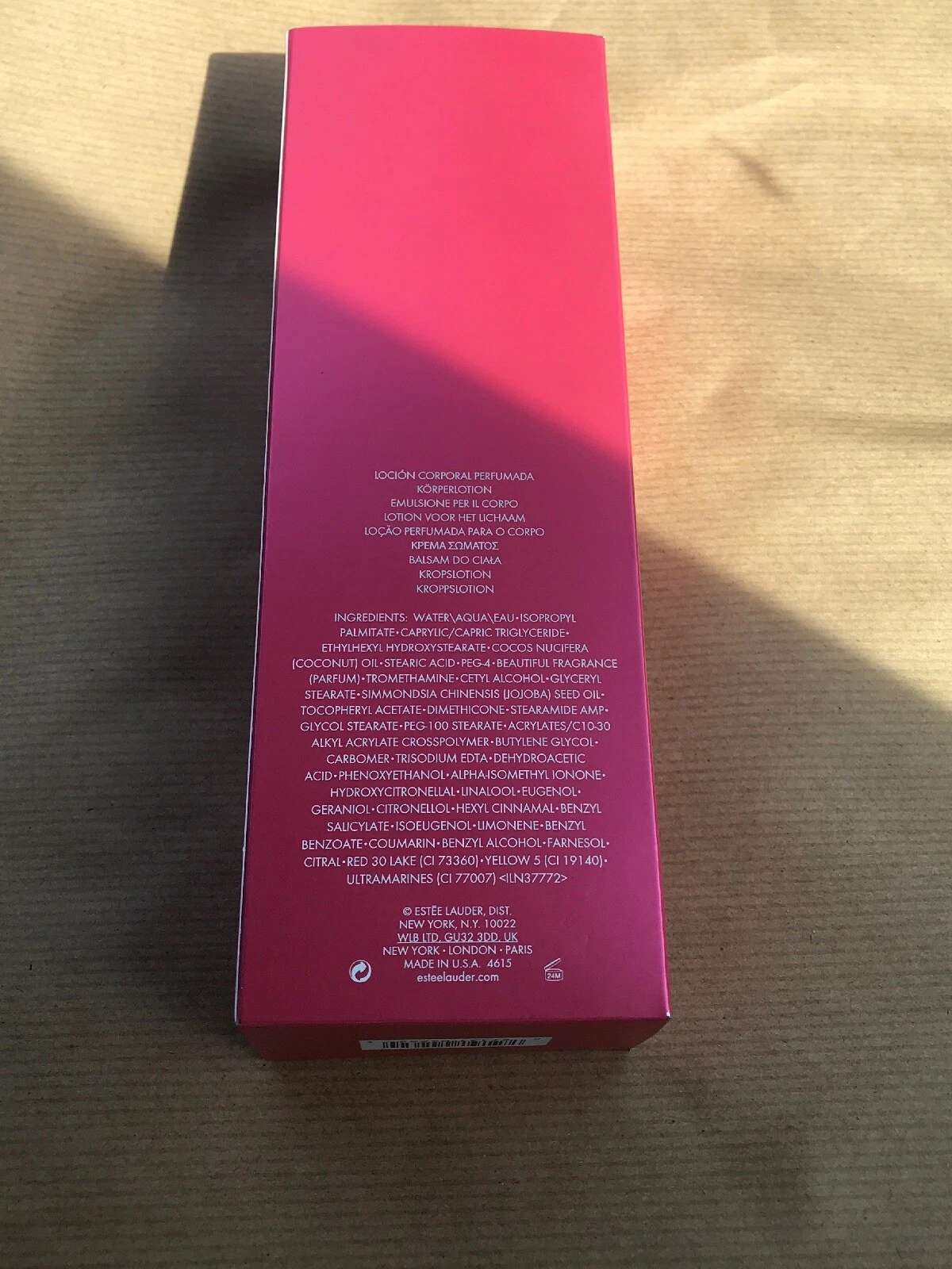 Estee Lauder Beautiful Perfumed Body Lotion 8.4 Oz / 250 ML New In Box For Women, view 3