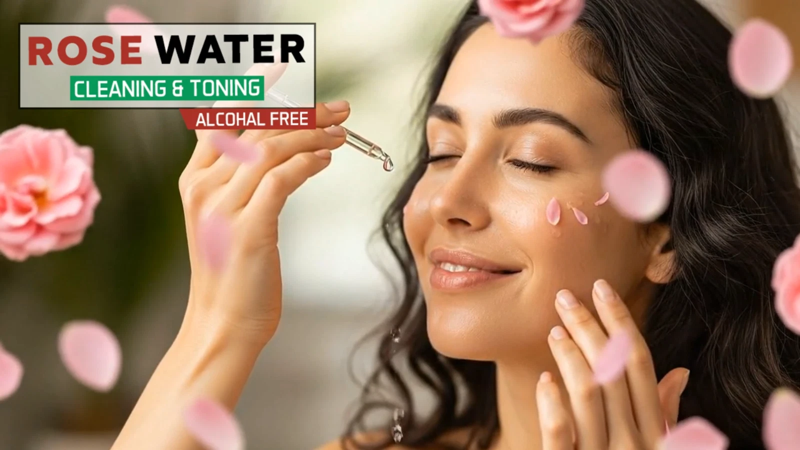 100% Pure Natural Organic Rose Water Toner Cleanser, Moisturiser For Fresh Face