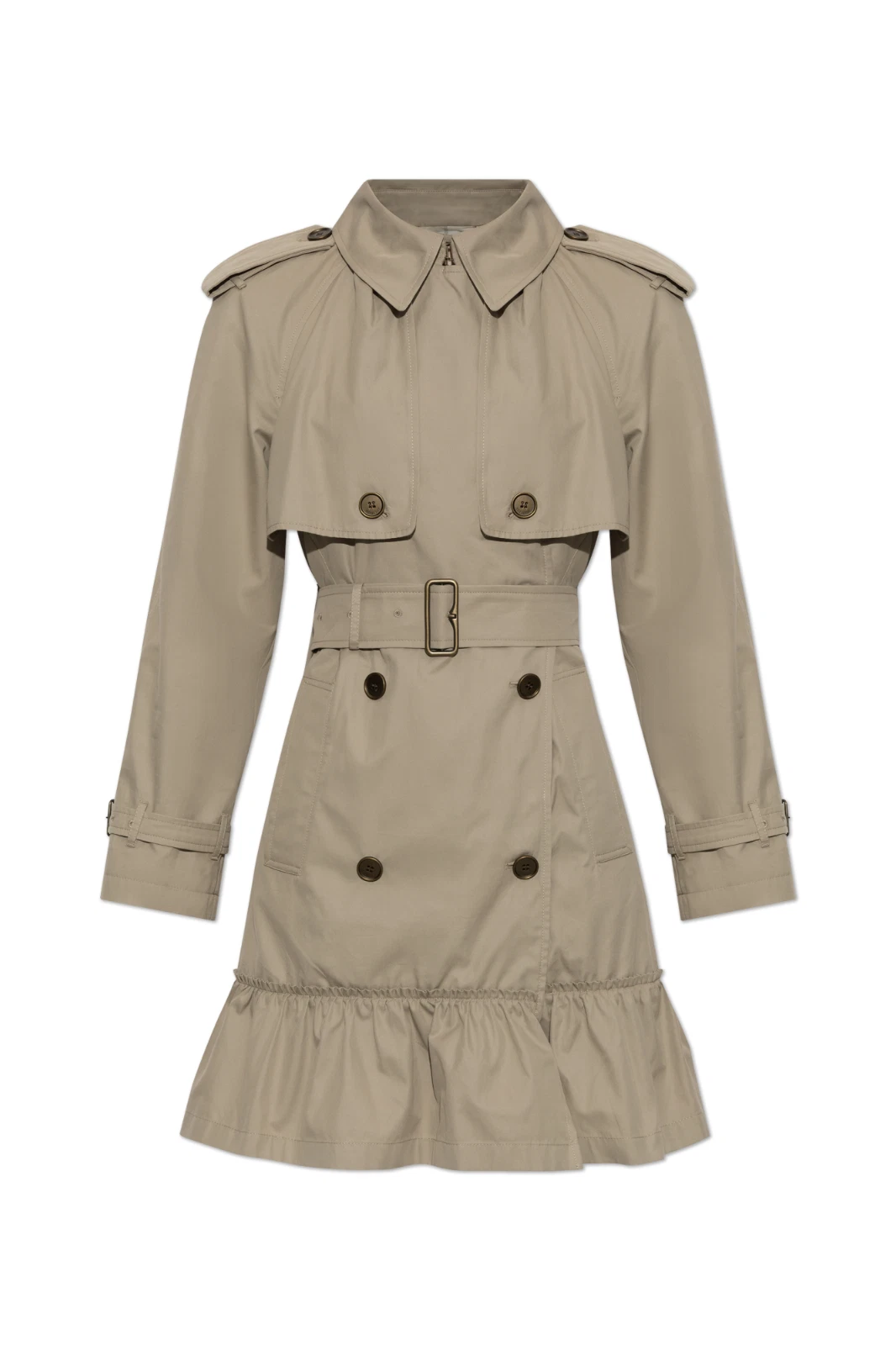 BURBERRY Tillydrine Saltmarsh Beige Coat New & Authentic