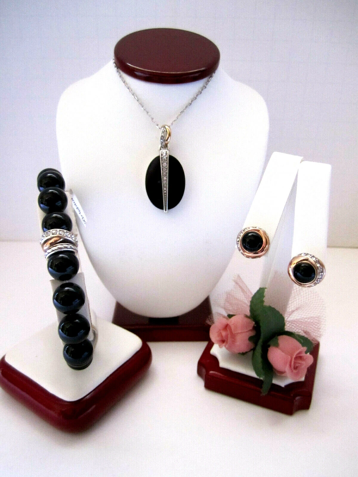 Brighton "NEPTUNE'S RINGS" Oval Necklace-Earring-Bracelet Set (R$228) NWT/Pouch