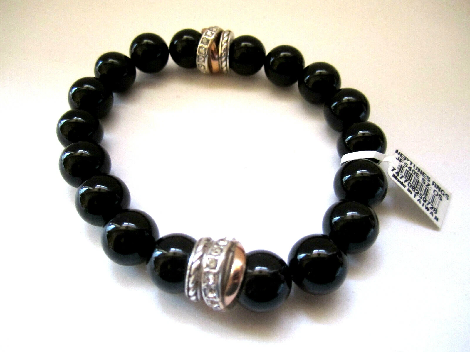 Brighton "NEPTUNE'S RINGS" Oval Necklace-Earring-Bracelet Set (R$228) NWT/Pouch, view 6