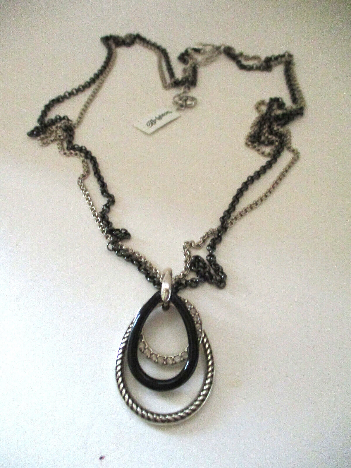 Brighton "NEPTUNE'S RINGS" (2) Necklace-Earring-Bracelet Set ($342) NWT/Pouch, view 3