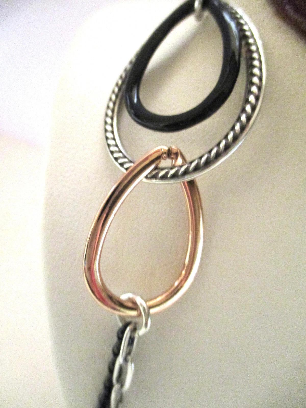 Brighton "NEPTUNE'S RINGS" (2) Necklace-Earring-Bracelet Set ($342) NWT/Pouch, view 5