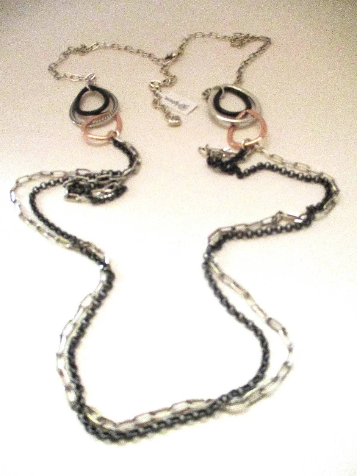Brighton "NEPTUNE'S RINGS" (2) Necklace-Earring-Bracelet Set ($342) NWT/Pouch, view 6