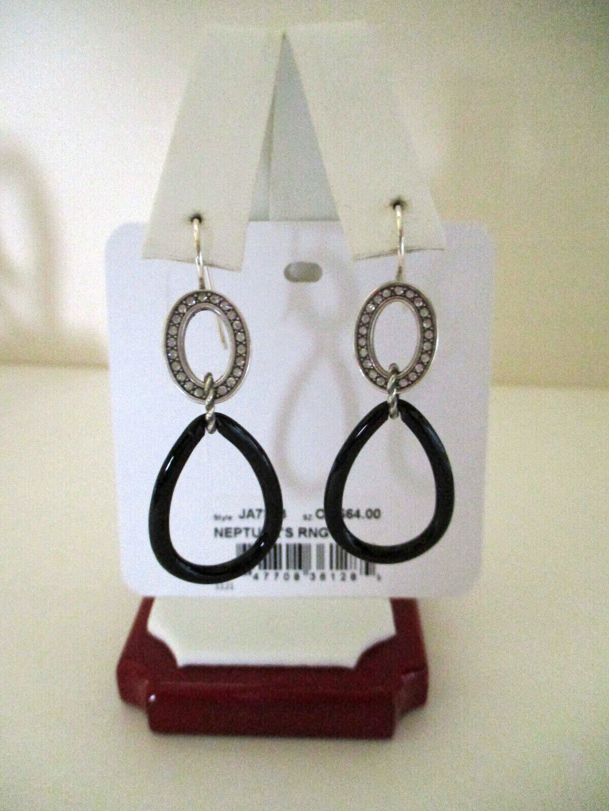 Brighton "NEPTUNE'S RINGS" (2) Necklace-Earring-Bracelet Set ($342) NWT/Pouch, view 7