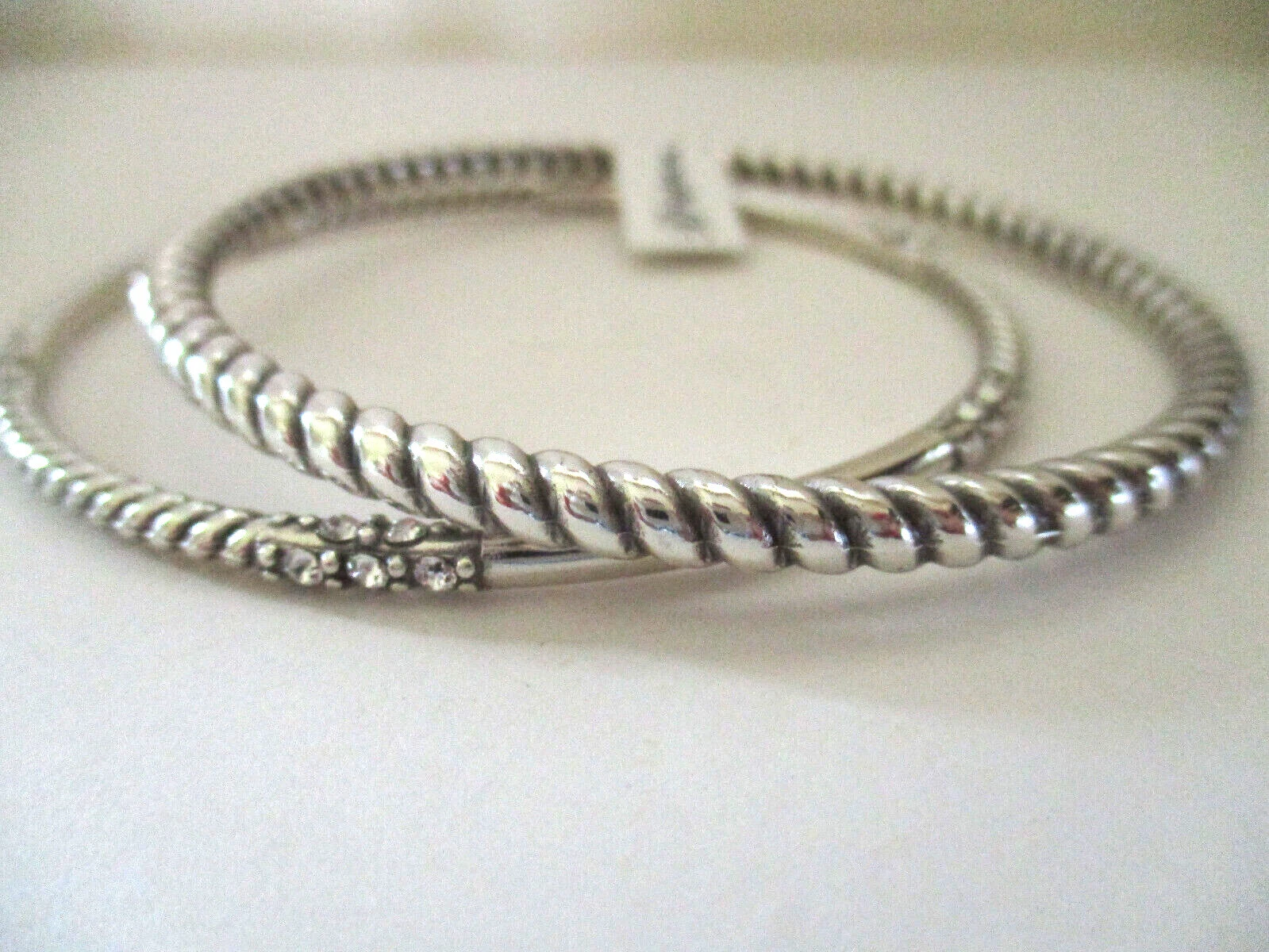 Brighton "NEPTUNE'S RINGS" (2) Necklace-Earring-Bracelet Set ($342) NWT/Pouch, view 9