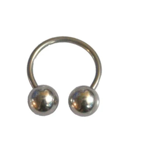 Big Ball 6mm 14g 7/16 SS 316L Septum Ear Helix Eyebrow Ring Sizzling Hot Fashion