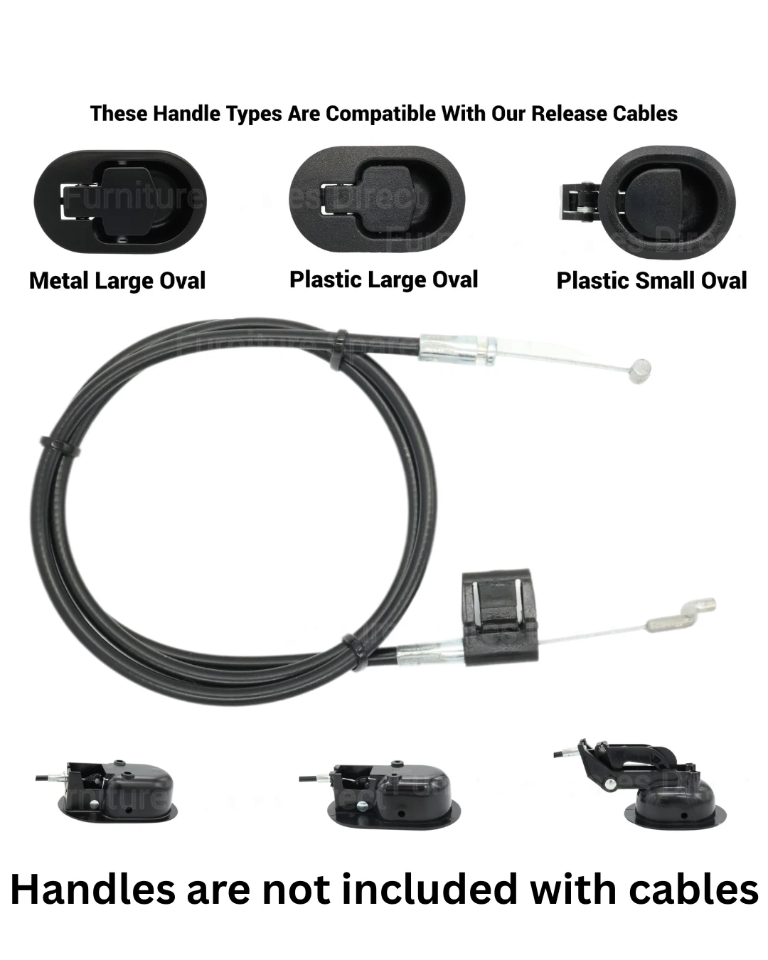 Brand New Quality Recliner Release Cable For Chair & Sofas - All Size Available, view 5