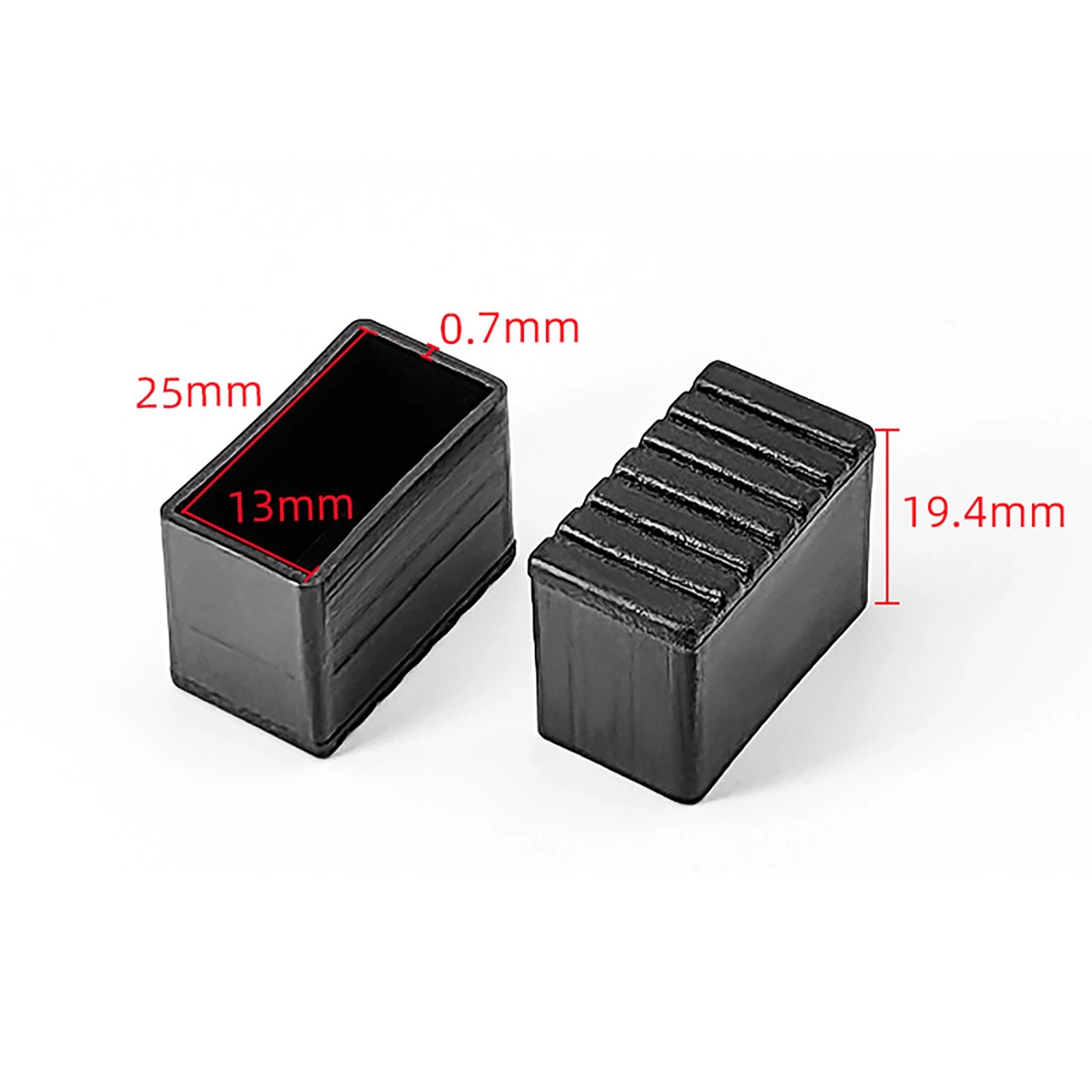Round Square Rectangular Ferrules Furniture Feet Chair Leg Caps Bungs Rubber, view 21