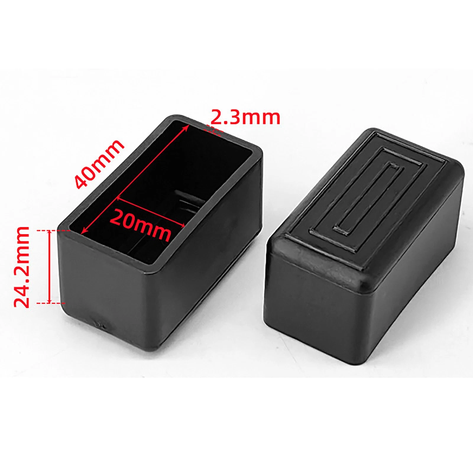 Round Square Rectangular Ferrules Furniture Feet Chair Leg Caps Bungs Rubber, view 25