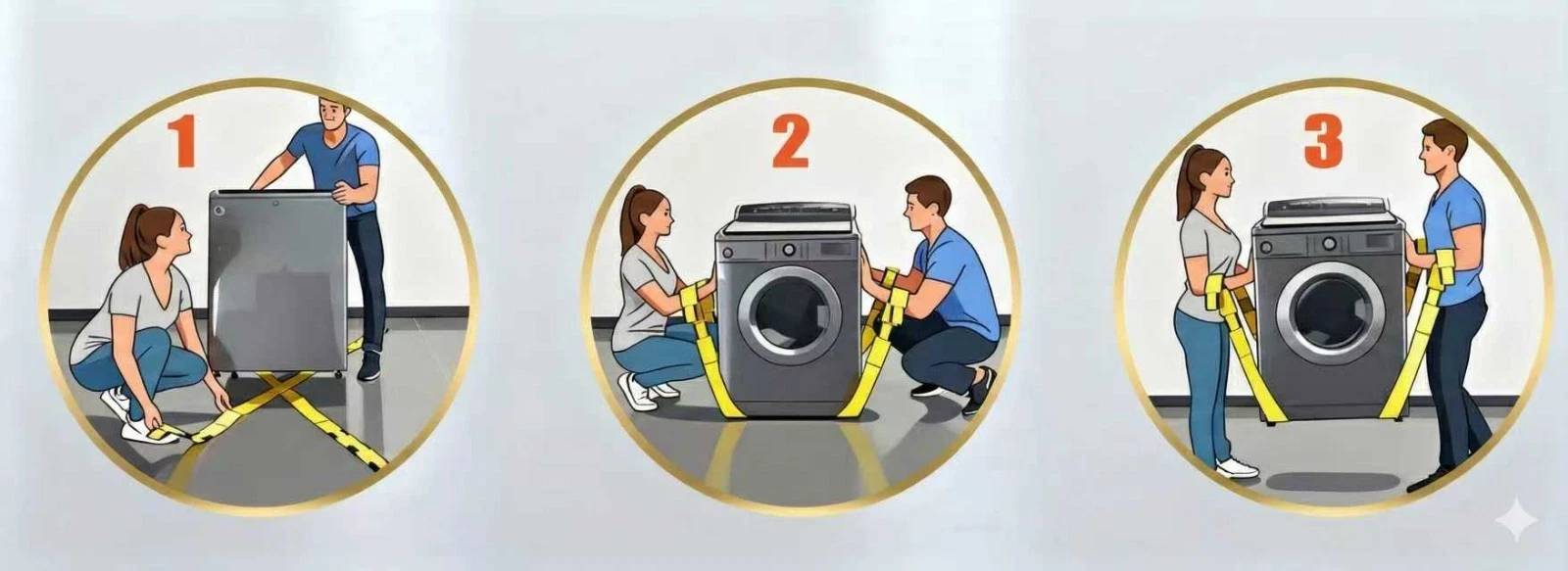 Forearm Forklift Lifting and Moving Straps, 2 PC, Moving Furniture, Appliance, view 2