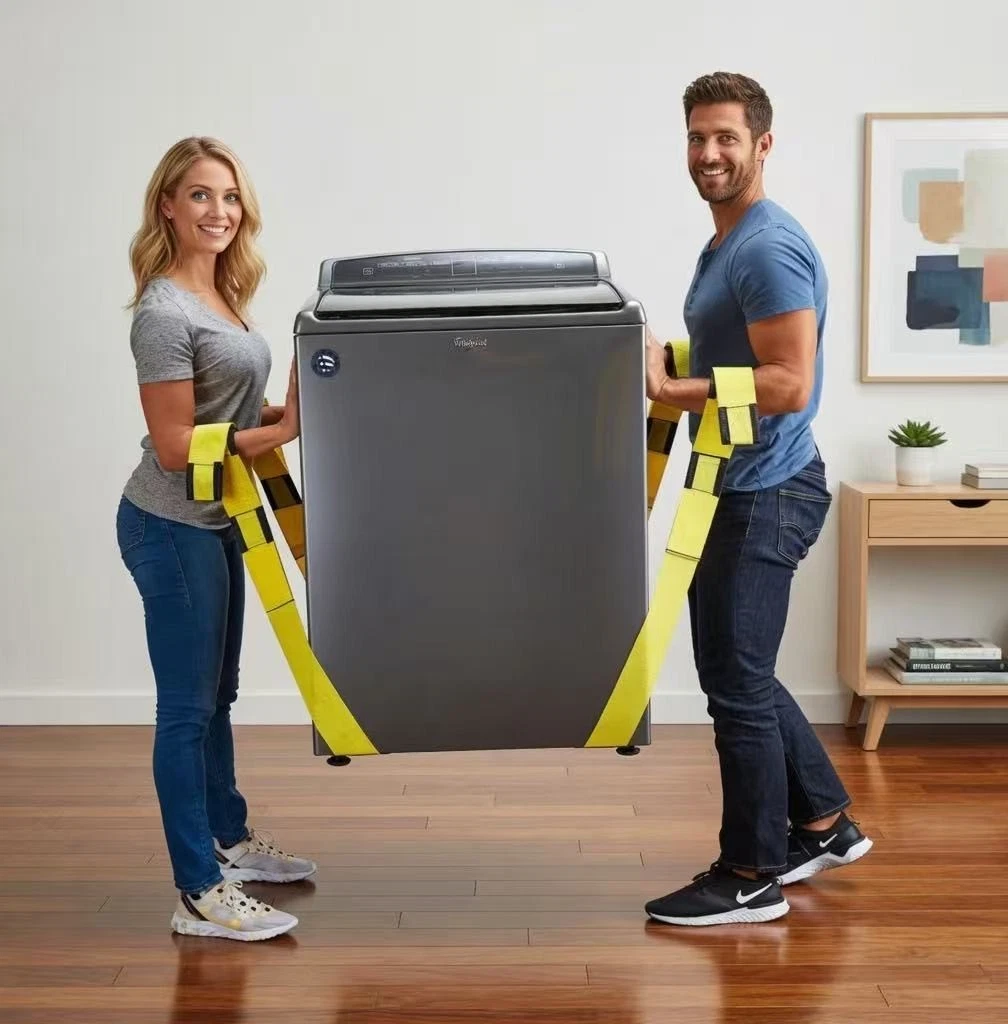 Forearm Forklift Lifting and Moving Straps, 2 PC, Moving Furniture, Appliance, view 6