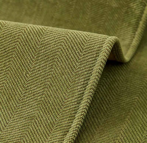 Funny Fuzzy Herringbone Chenille Fabric Furniture Protector Couch Cover, view 3