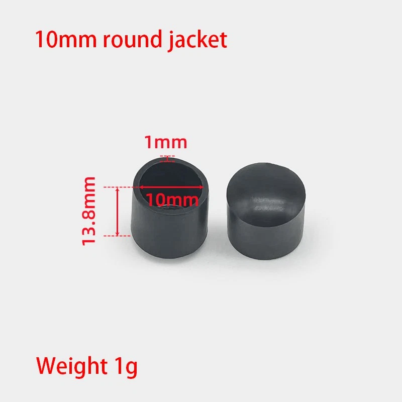 Round Rubber Furniture Foot Table Chair Leg End Cap Cover Tips Floor Protector, view 11