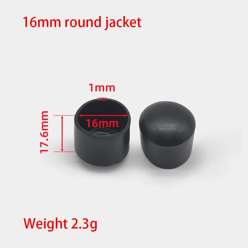 Round Rubber Furniture Foot Table Chair Leg End Cap Cover Tips Floor Protector, view 14