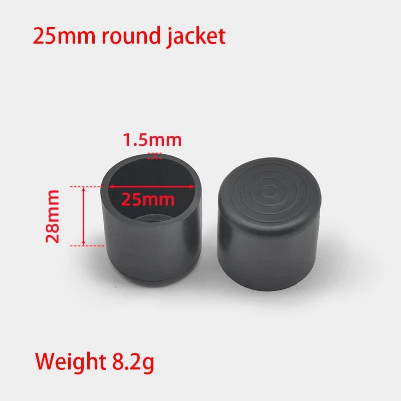Round Rubber Furniture Foot Table Chair Leg End Cap Cover Tips Floor Protector, view 18