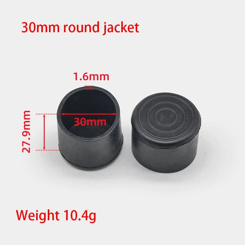 Round Rubber Furniture Foot Table Chair Leg End Cap Cover Tips Floor Protector, view 20