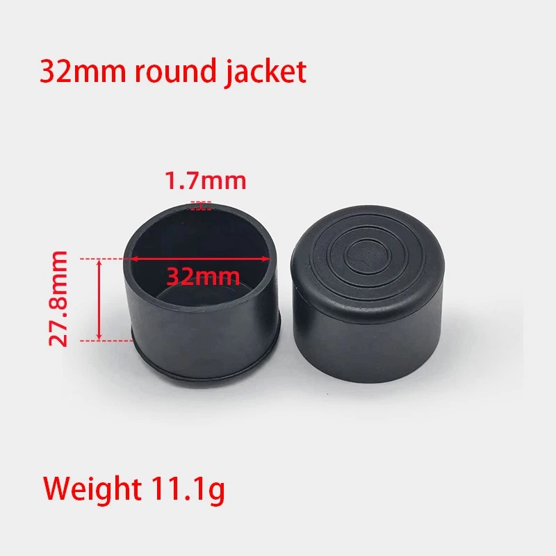 Round Rubber Furniture Foot Table Chair Leg End Cap Cover Tips Floor Protector, view 21