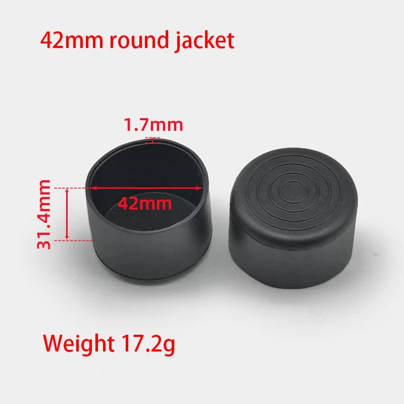 Round Rubber Furniture Foot Table Chair Leg End Cap Cover Tips Floor Protector, view 25
