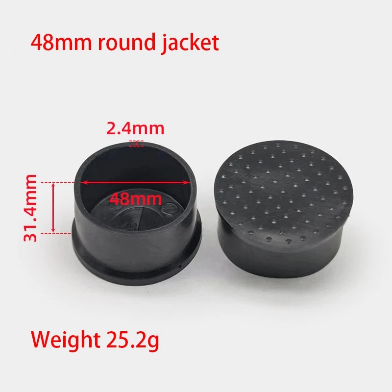 Round Rubber Furniture Foot Table Chair Leg End Cap Cover Tips Floor Protector, view 27