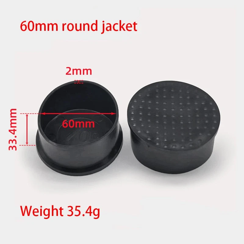 Round Rubber Furniture Foot Table Chair Leg End Cap Cover Tips Floor Protector, view 29