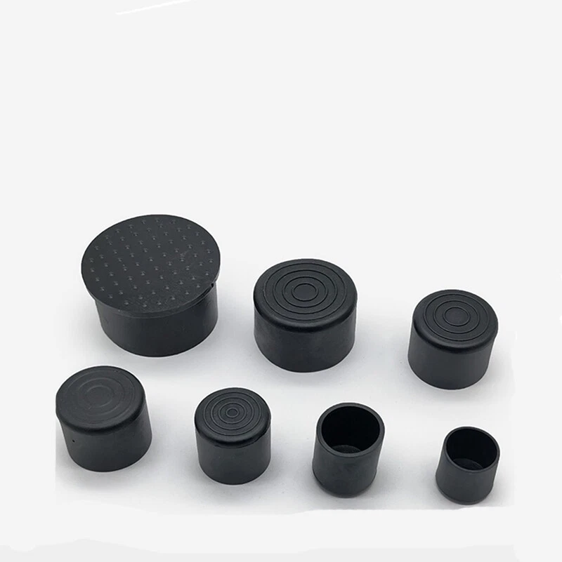 Round Rubber Furniture Foot Table Chair Leg End Cap Cover Tips Floor Protector, view 8