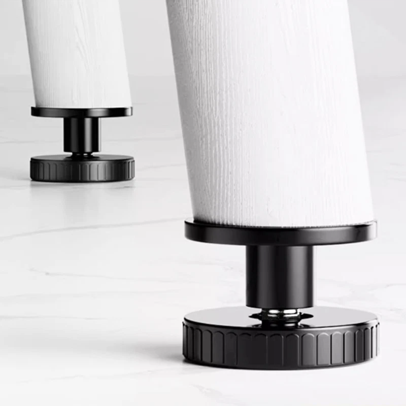 No-Drill Adjustable Metal Furniture Leg Risers Anti-Slip for Desk/Table/Bed, view 10