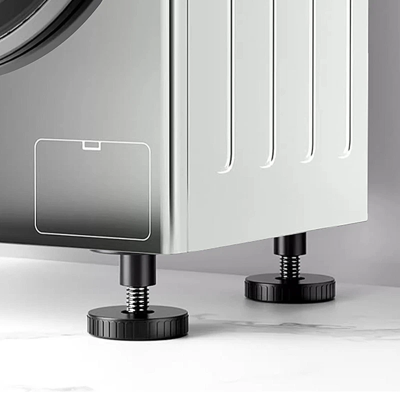 No-Drill Adjustable Metal Furniture Leg Risers Anti-Slip for Desk/Table/Bed, view 6