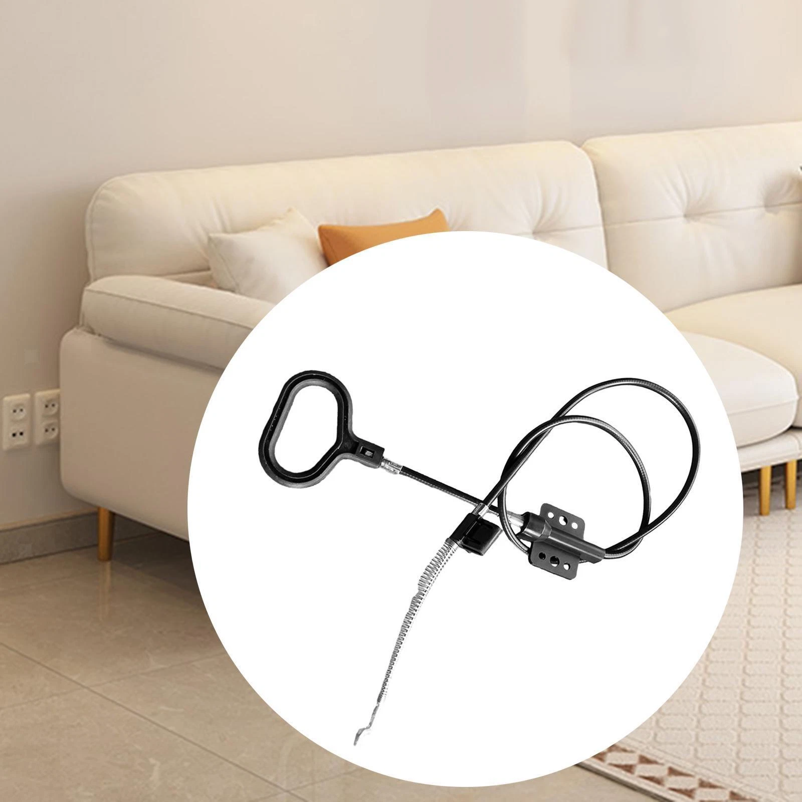 Recliners Pull Cables D Ring Handle for Chair recliner Furniture Couch, view 5