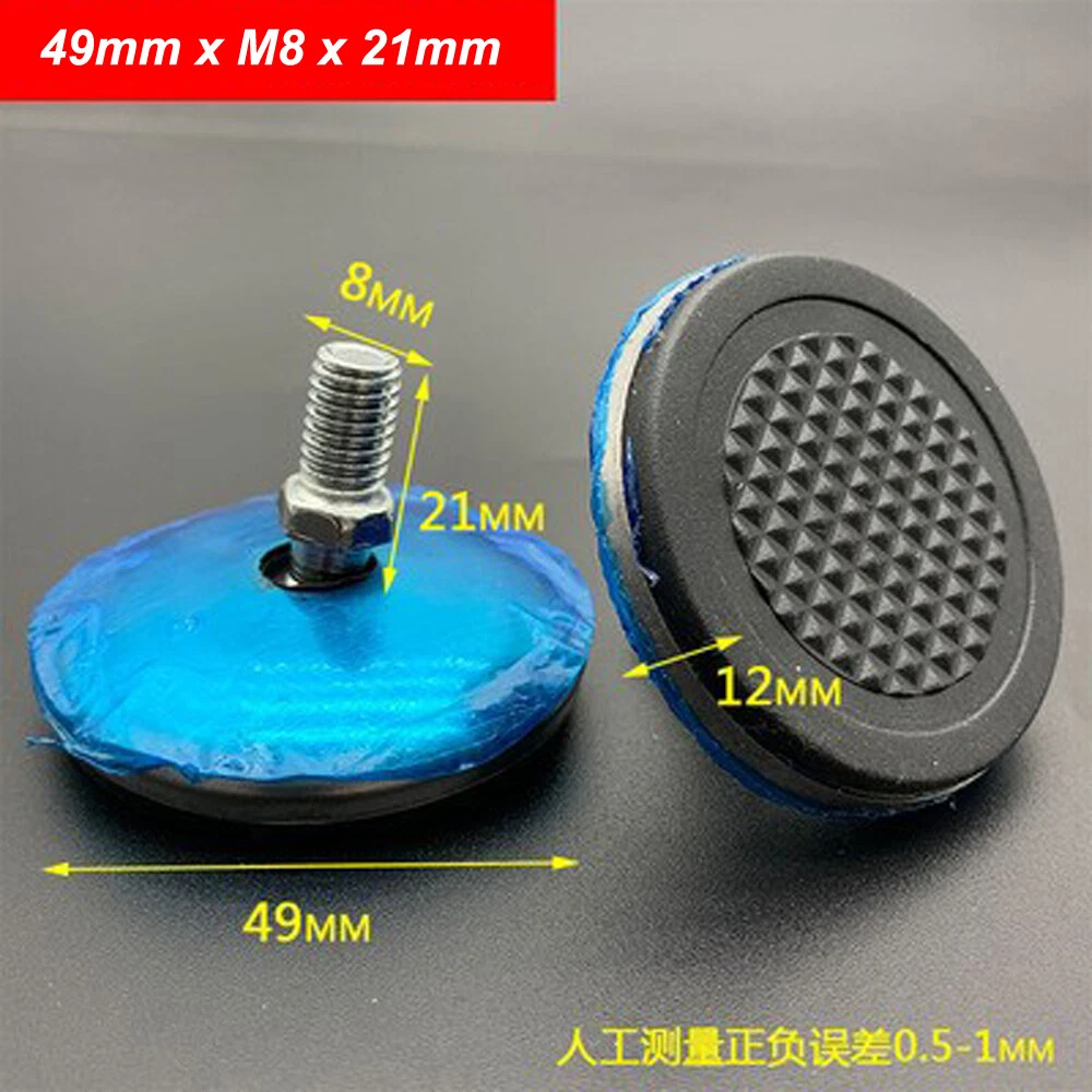 Adjustable Leveling Furniture Feet M6 M8 Screws Stainless Steel Leveling Foot, view 8