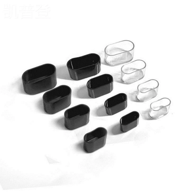 Oval Furniture Table Chair Leg End Caps Covers Floor Feet Protectors Dust Pad, view 5
