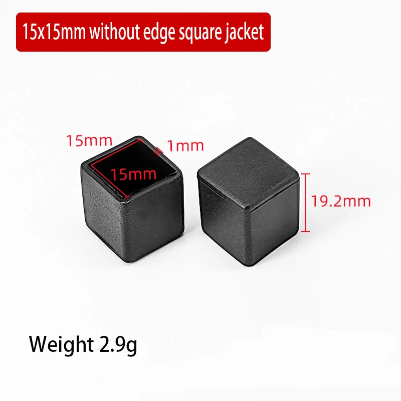 Oval Square Furniture Table Chair Leg End Caps Covers Floor Feet Protectors Pad, view 14