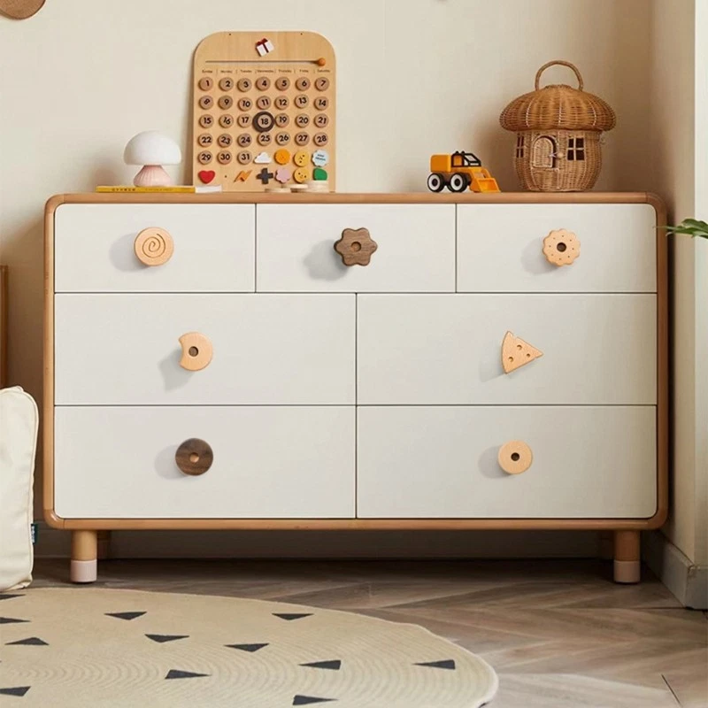 Kids Room Furniture Knob with Natural Decorative Accent for Wardrobes Room