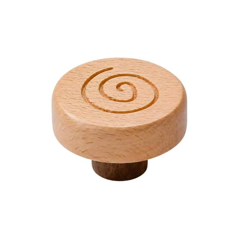 Kids Room Furniture Knob with Natural Decorative Accent for Wardrobes Room, view 12