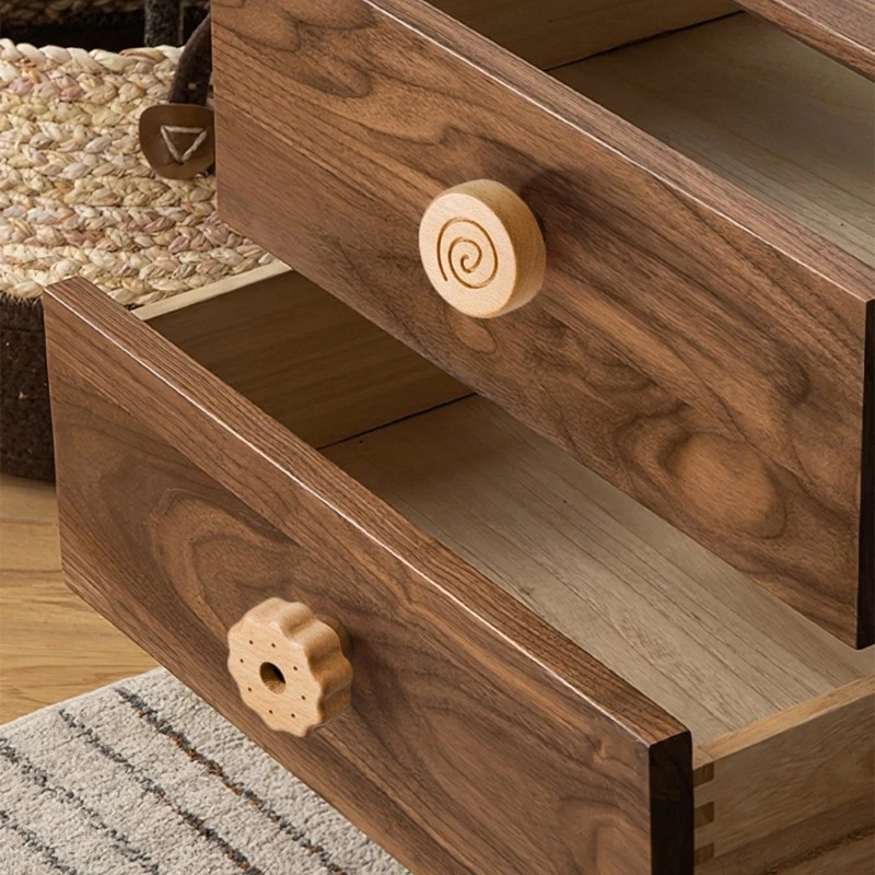 Kids Room Furniture Knob with Natural Decorative Accent for Wardrobes Room, view 4