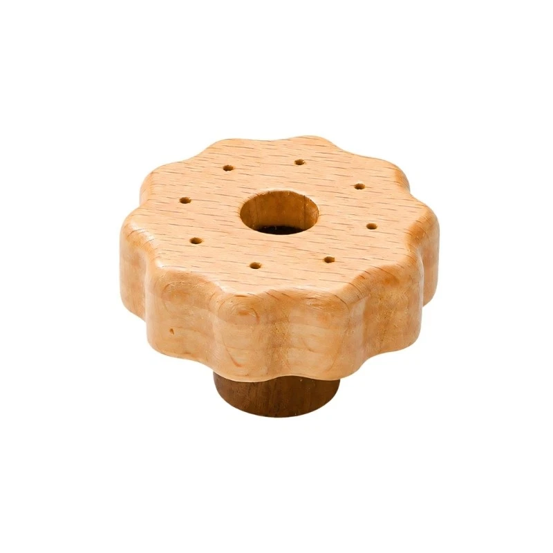 Kids Room Furniture Knob with Natural Decorative Accent for Wardrobes Room, view 9
