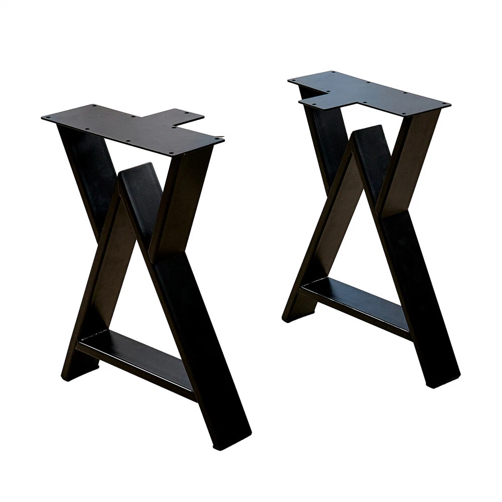 Set of 2 DIY Table Desk Bench Legs Coffee Metal Iron DIY Furniture Legs 16"-32", view 11