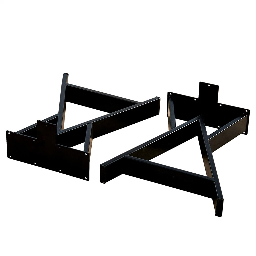 Set of 2 DIY Table Desk Bench Legs Coffee Metal Iron DIY Furniture Legs 16"-32", view 15