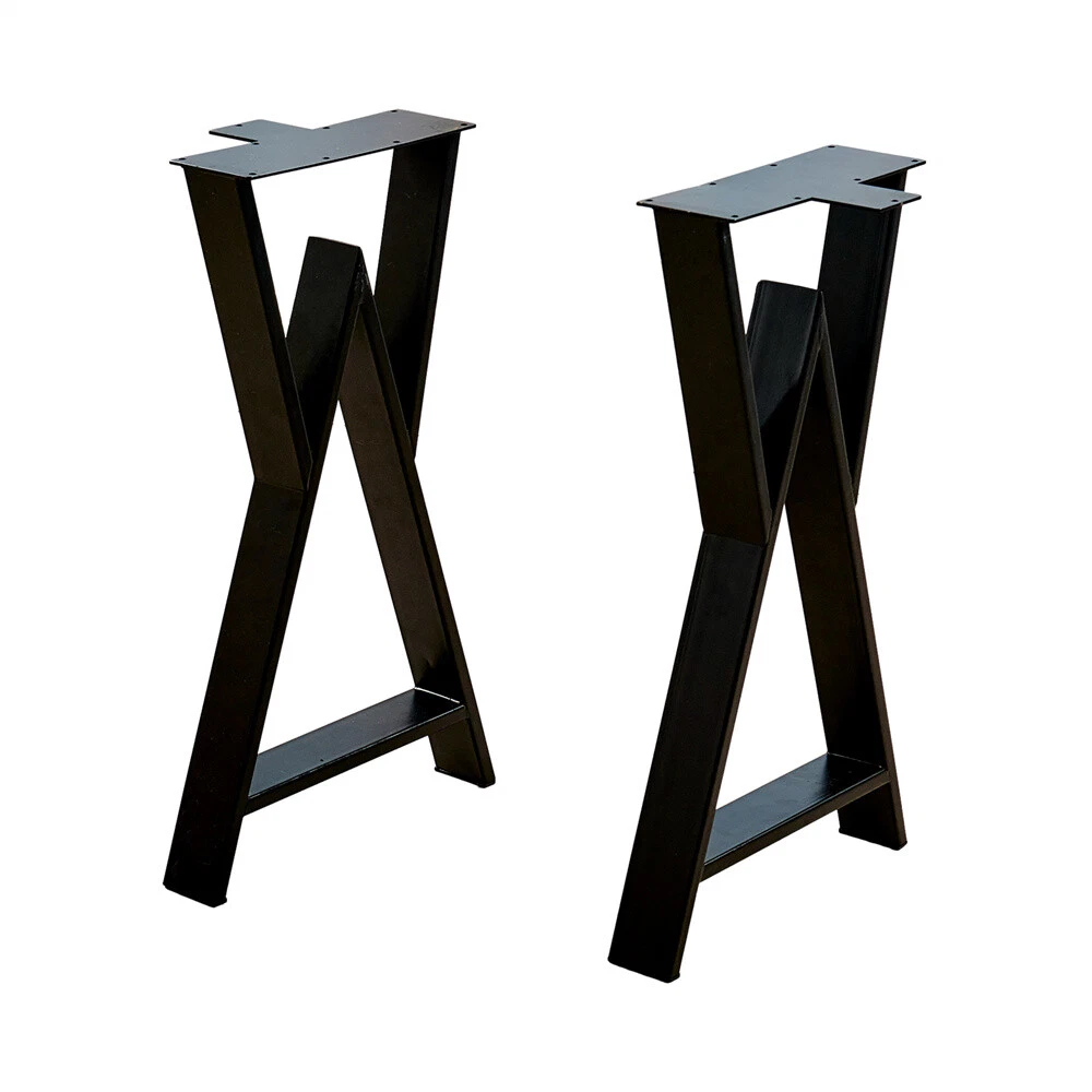 Set of 2 DIY Table Desk Bench Legs Coffee Metal Iron DIY Furniture Legs 16"-32", view 19