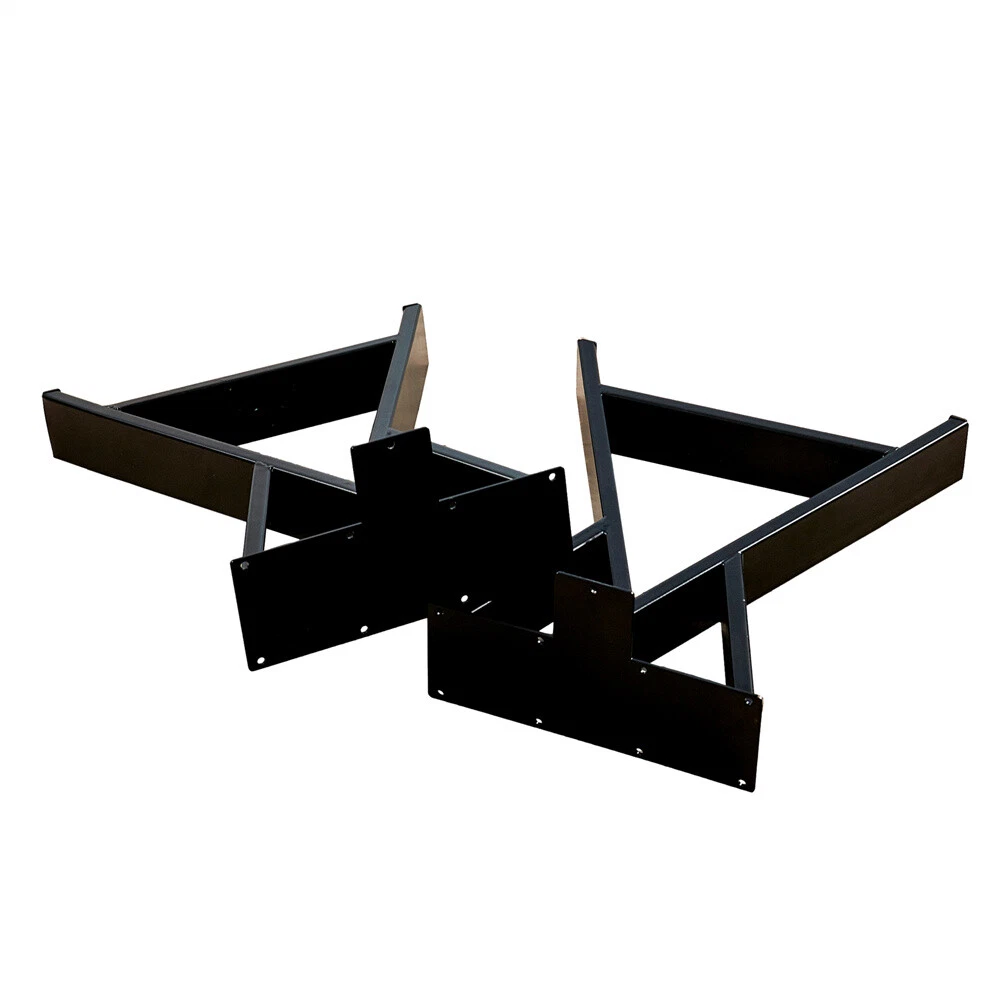 Set of 2 DIY Table Desk Bench Legs Coffee Metal Iron DIY Furniture Legs 16"-32", view 2