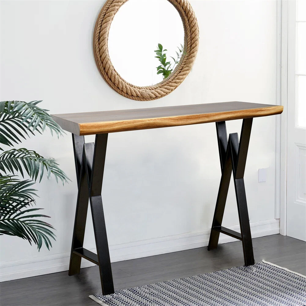 Set of 2 DIY Table Desk Bench Legs Coffee Metal Iron DIY Furniture Legs 16"-32", view 34