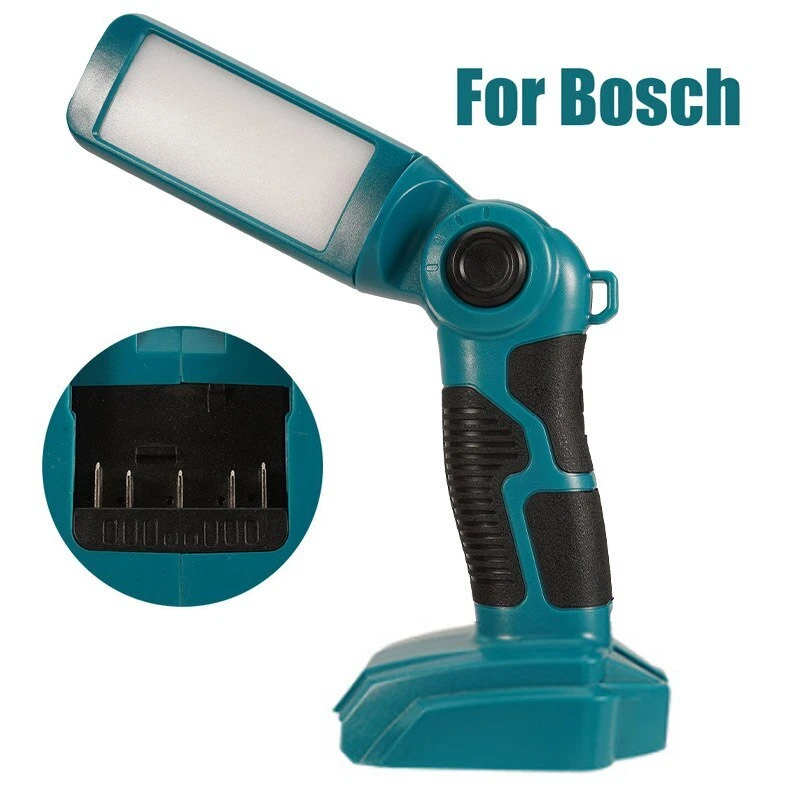 Flashlight Led Work Light For Milwaukee For Dewalt For Makita For Bosch Battery, view 25