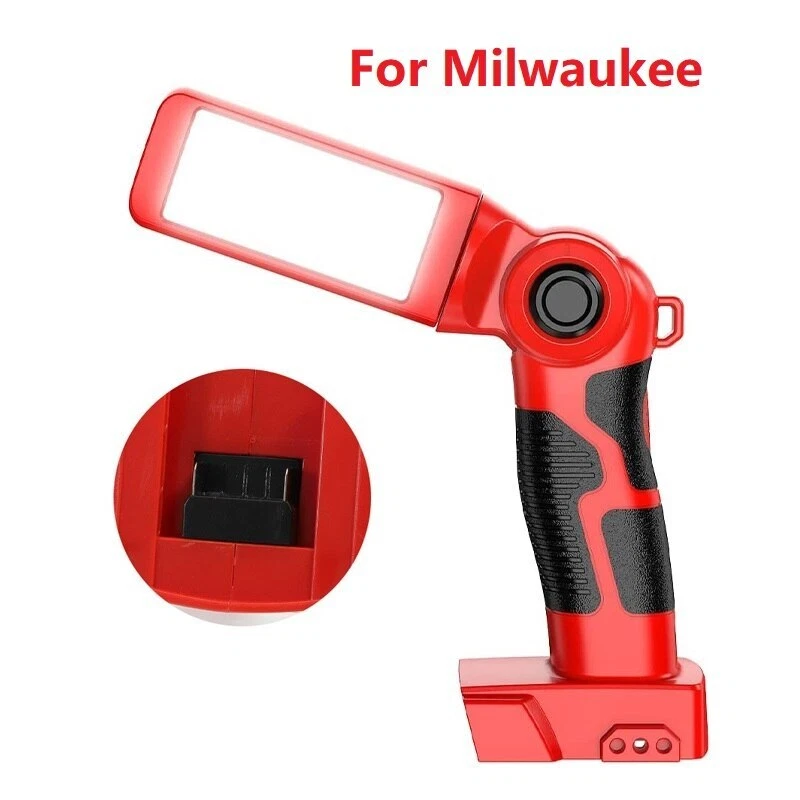Flashlight Led Work Light For Milwaukee For Dewalt For Makita For Bosch Battery, view 27