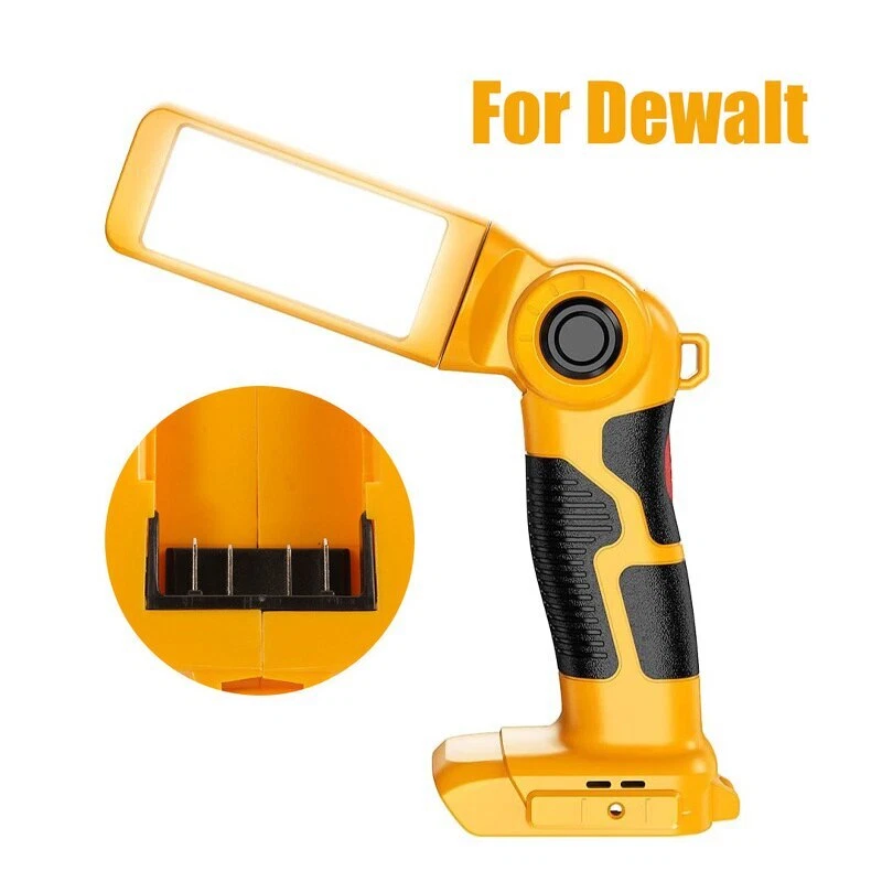 Flashlight Led Work Light For Milwaukee For Dewalt For Makita For Bosch Battery, view 9