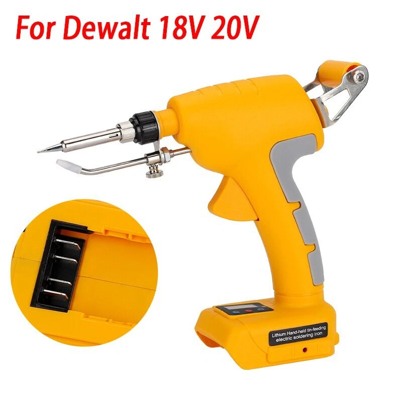Soldering Iron Gun Welding Tool for Milwaukee 20V Li-ion Battery Digital Display, view 12