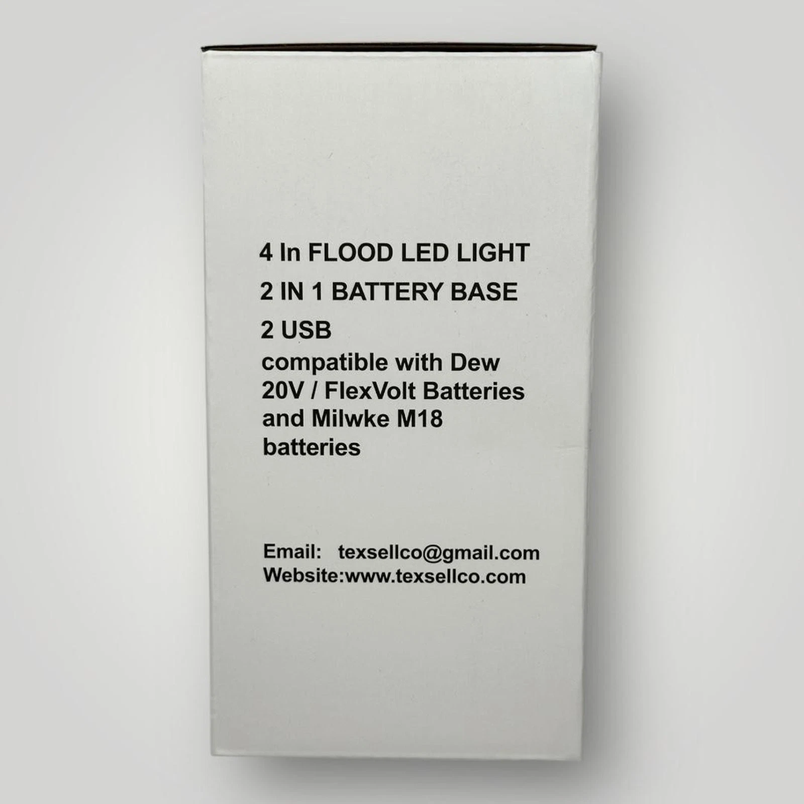 APEX 4in LED Flood Light for Milwaukee M18 & Dewalt 20Volt & FlexVolt, view 6
