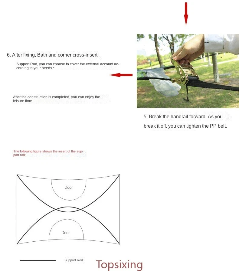 UFO Style Portable Outdoors Hanging Tent Suspended Design Tree House, view 13