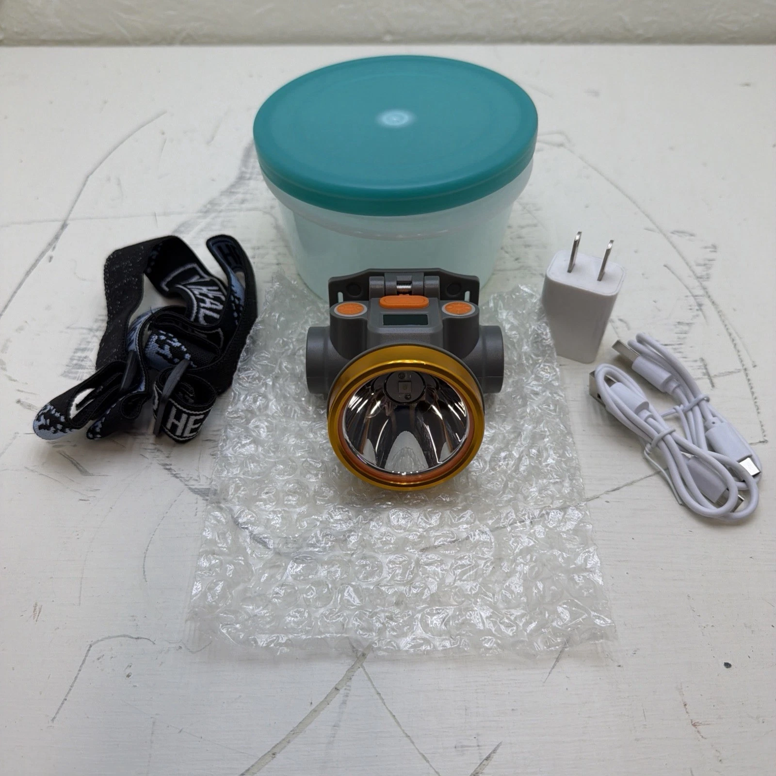 Vapor Trail Outdoors Rechargeable LED Headlamp, Outlaw Jr., 8 Watt