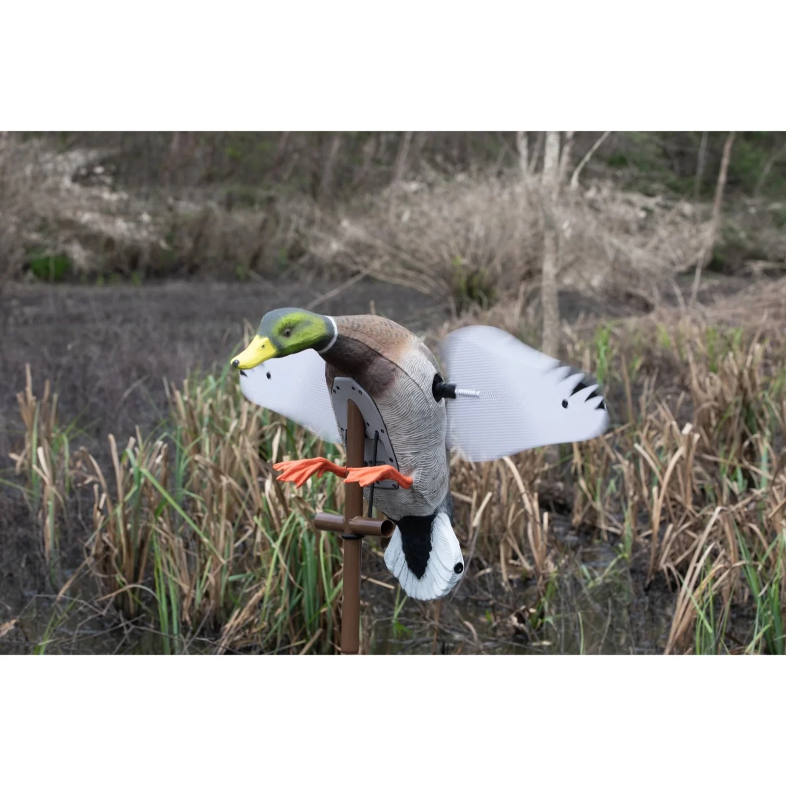 Higdon Outdoors Flasher PRO Drake Spinning Wing Duck Decoy, view 3